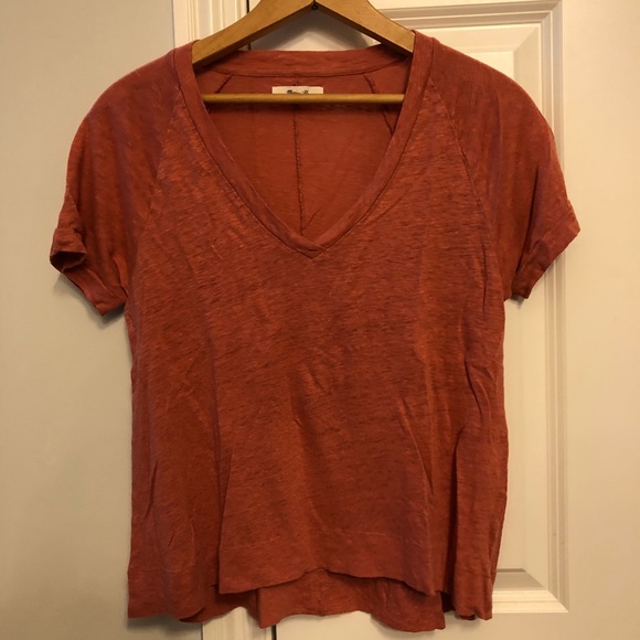 Madewell Tops - Madewell Orange Top